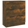 Aparador de 3 piezas madera manufacturada color roble ahumado de vidaXL, Aparadores - Ref: Foro24-3115785, Precio: 191,20 €, ...