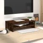 Soporte monitor madera contrachapada roble ahumado 42x24x13 cm de vidaXL, Muebles TV - Ref: Foro24-815267, Precio: 21,89 €, D...