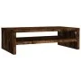 Soporte monitor madera contrachapada roble ahumado 42x24x13 cm de vidaXL, Muebles TV - Ref: Foro24-815267, Precio: 21,89 €, D...