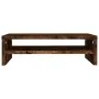 Soporte monitor madera contrachapada roble ahumado 42x24x13 cm de vidaXL, Muebles TV - Ref: Foro24-815267, Precio: 21,89 €, D...