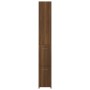 Armario de baño madera contrachapada marrón roble 25x26,5x170cm de vidaXL, Muebles de baño - Ref: Foro24-815962, Precio: 64,9...