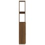Armario de baño madera contrachapada marrón roble 25x26,5x170cm de vidaXL, Muebles de baño - Ref: Foro24-815962, Precio: 64,9...