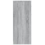 Armario de baño madera contrachapada gris Sonoma 60x33x80 cm de vidaXL, Muebles de baño - Ref: Foro24-815664, Precio: 80,36 €...