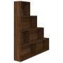 Estantería color marrón roble 155x24x160 cm de vidaXL, Librerías y estanterías - Ref: Foro24-815362, Precio: 72,98 €, Descuen...