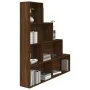 Estantería color marrón roble 155x24x160 cm de vidaXL, Librerías y estanterías - Ref: Foro24-815362, Precio: 68,75 €, Descuen...