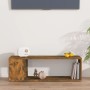 Mueble para TV madera contrachapada roble ahumado 100x24x32 cm de vidaXL, Muebles TV - Ref: Foro24-816035, Precio: 30,52 €, D...