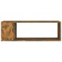 Mueble para TV madera contrachapada roble ahumado 100x24x32 cm de vidaXL, Muebles TV - Ref: Foro24-816035, Precio: 30,52 €, D...