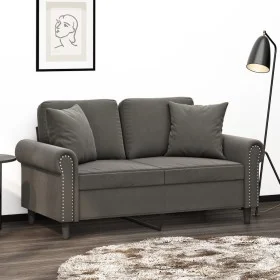 Decorative cushions 2 pcs dark gray velvet 40x40 cm by vidaXL, Cushions - Ref: Foro24-349486, Price: 17,84 €, Discount: %