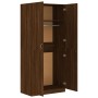 Armario madera contrachapada color roble marrón 90x52x200 cm de vidaXL, Armarios roperos - Ref: Foro24-815356, Precio: 228,97...