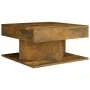 Mesa de centro madera contrachapada roble ahumado 57x57x30 cm de vidaXL, Mesas de centro - Ref: Foro24-815942, Precio: 46,39 ...