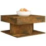 Mesa de centro madera contrachapada roble ahumado 57x57x30 cm de vidaXL, Mesas de centro - Ref: Foro24-815942, Precio: 46,39 ...