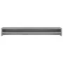 Soporte de monitor madera contrachapada gris Sonoma 100x24x13cm de vidaXL, Soportes para monitores y televisor - Ref: Foro24-...