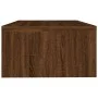 Soporte de monitor madera contrachapada roble marrón 42x24x13cm de vidaXL, Muebles TV - Ref: Foro24-815269, Precio: 25,52 €, ...