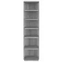 Zapateros 2 uds madera contrachapada gris Sonoma 27,5x27x102 cm de vidaXL, Zapateros y organizadores de calzado - Ref: Foro24...