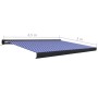 Toldo de carrete motorizado azul y blanco 450x300 cm en Toldos | Comprar online en Foru.es