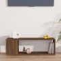 Mueble para TV madera contrachapada roble marrón 100x24x32 cm de vidaXL, Muebles TV - Ref: Foro24-816037, Precio: 31,39 €, De...