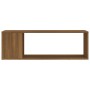 Mueble para TV madera contrachapada roble marrón 100x24x32 cm de vidaXL, Muebles TV - Ref: Foro24-816037, Precio: 31,39 €, De...