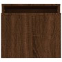 Set mesas centro madera contrachapada roble marrón 100x48x40 cm de vidaXL, Mesas de centro - Ref: Foro24-815548, Precio: 56,8...