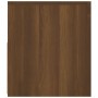 Mueble de TV con luces LED marrón roble 120x35x40 cm de vidaXL, Muebles TV - Ref: Foro24-815689, Precio: 76,28 €, Descuento: %