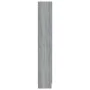 Vitrina de madera contrachapada gris sonoma 82,5x30,5x185,5 cm de vidaXL, Librerías y estanterías - Ref: Foro24-815622, Preci...