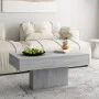 Mesa de centro madera de ingeniería gris Sonoma 96x50x45 cm de vidaXL, Mesas de centro - Ref: Foro24-815835, Precio: 71,27 €,...
