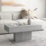 Mesa de centro madera de ingeniería gris Sonoma 96x50x45 cm de vidaXL, Mesas de centro - Ref: Foro24-815835, Precio: 71,27 €,...