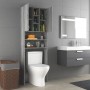 Armario de lavadora gris Sonoma 64x25,5x190 cm de vidaXL, Accesorios para lavadoras y secadoras - Ref: Foro24-815958, Precio:...