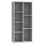 Estantería color gris Sonoma 50x25x106 cm de vidaXL, Librerías y estanterías - Ref: Foro24-815445, Precio: 62,12 €, Descuento: %