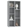 Estantería color gris Sonoma 50x25x106 cm de vidaXL, Librerías y estanterías - Ref: Foro24-815445, Precio: 64,02 €, Descuento: %