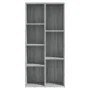 Estantería color gris Sonoma 50x25x106 cm de vidaXL, Librerías y estanterías - Ref: Foro24-815445, Precio: 62,12 €, Descuento: %