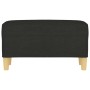 Banco de tela negro 70x35x41 cm de vidaXL, Bancos - Ref: Foro24-349371, Precio: 53,20 €, Descuento: %