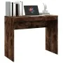 Escritorio de madera contrachapada roble ahumado 90x40x72 cm de vidaXL, Escritorios - Ref: Foro24-815303, Precio: 42,50 €, De...