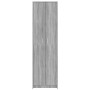Armario de pasillo madera contrachapada gris Sonoma 55x25x189cm de vidaXL, Armarios roperos - Ref: Foro24-815517, Precio: 121...