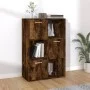 Mueble de almacenaje roble ahumado 60x29,5x90 cm de vidaXL, Librerías y estanterías - Ref: Foro24-815453, Precio: 67,25 €, De...