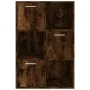 Mueble de almacenaje roble ahumado 60x29,5x90 cm de vidaXL, Librerías y estanterías - Ref: Foro24-815453, Precio: 67,25 €, De...