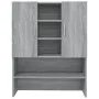 Armario de lavadora gris sonoma 70,5x25,5x90 cm de vidaXL, Accesorios para lavadoras y secadoras - Ref: Foro24-815946, Precio...