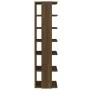 Zapateros 2 uds madera contrachapada roble marrón 27,5x27x102cm de vidaXL, Zapateros y organizadores de calzado - Ref: Foro24...