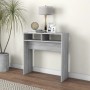 Mesa consola madera contrachapada gris Sonoma 78x30x80 cm de vidaXL, Mesas auxiliares - Ref: Foro24-815937, Precio: 36,28 €, ...