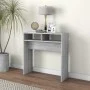 Sonoma-Konsolentisch aus grauem Sperrholz, 78 x 30 x 80 cm von vidaXL, Seitentische - Ref: Foro24-815937, Preis: 34,44 €, Rab...
