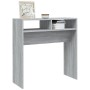 Mesa consola madera contrachapada gris Sonoma 78x30x80 cm de vidaXL, Mesas auxiliares - Ref: Foro24-815937, Precio: 36,28 €, ...