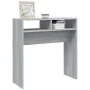 Sonoma-Konsolentisch aus grauem Sperrholz, 78 x 30 x 80 cm von vidaXL, Seitentische - Ref: Foro24-815937, Preis: 34,44 €, Rab...