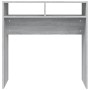 Mesa consola madera contrachapada gris Sonoma 78x30x80 cm de vidaXL, Mesas auxiliares - Ref: Foro24-815937, Precio: 36,28 €, ...