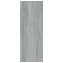 Mesa consola madera contrachapada gris Sonoma 78x30x80 cm de vidaXL, Mesas auxiliares - Ref: Foro24-815937, Precio: 36,28 €, ...