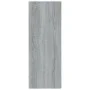 Sonoma-Konsolentisch aus grauem Sperrholz, 78 x 30 x 80 cm von vidaXL, Seitentische - Ref: Foro24-815937, Preis: 34,44 €, Rab...