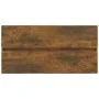 Mueble lavabo madera contrachapada roble ahumado 90x38,5x45cm de vidaXL, Muebles de baño - Ref: Foro24-815654, Precio: 55,97 ...