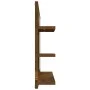 Espejo de baño madera contrachapada roble ahumado 60x10,5x45 cm de vidaXL, Tocadores de baño - Ref: Foro24-815660, Precio: 34...