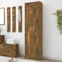 Armario pasillo madera contrachapada roble ahumado 55x25x189 cm de vidaXL, Armarios roperos - Ref: Foro24-815516, Precio: 114...