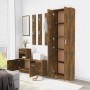 Armario pasillo madera contrachapada roble ahumado 55x25x189 cm de vidaXL, Armarios roperos - Ref: Foro24-815516, Precio: 116...