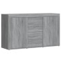 Aparador de madera contrachapada gris Sonoma 120x36x69 cm de vidaXL, Aparadores - Ref: Foro24-815493, Precio: 141,40 €, Descu...