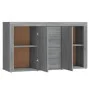 Aparador de madera contrachapada gris Sonoma 120x36x69 cm de vidaXL, Aparadores - Ref: Foro24-815493, Precio: 139,21 €, Descu...
